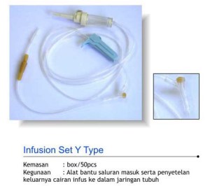 Infusion Set Y Tube