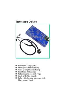 stetoscope OM Delux
