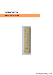 THERMOMETER Ruang