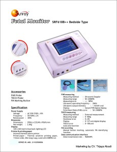 Fetal Monitor SRF 618 B ---